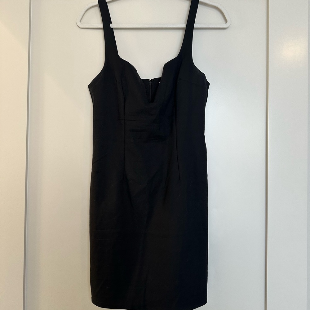 Black revolve mini dress, size M